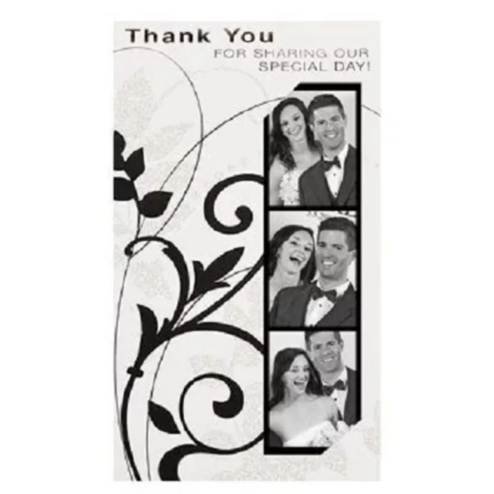 Photo Booth Thank You Cards